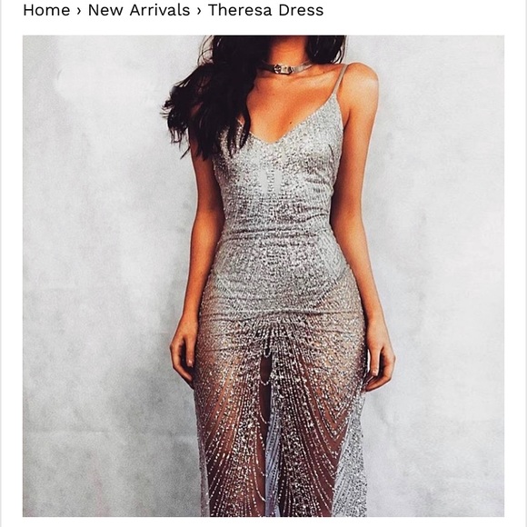 Booty Must Dresses & Skirts - 💝 NWT #Insta Gorgeous glittery Theresa dress